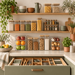 organización de cocina